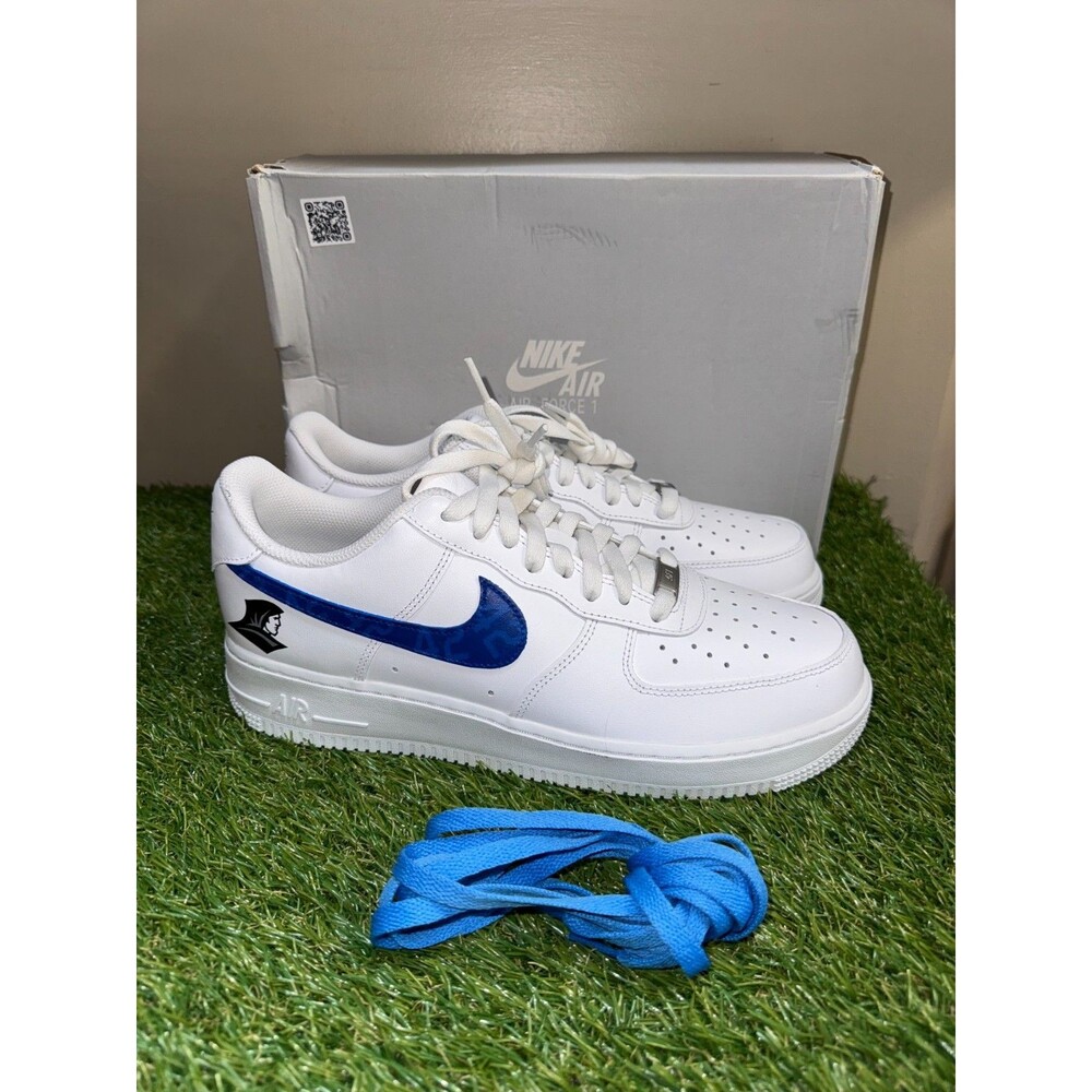 Wmn 12 / Men 10.5 Providence Friar x Jackie Robinson Award Nike Air Force 1 RARE
